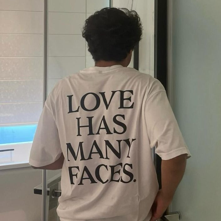 Love Has Many Faces Oversized T-Shirt