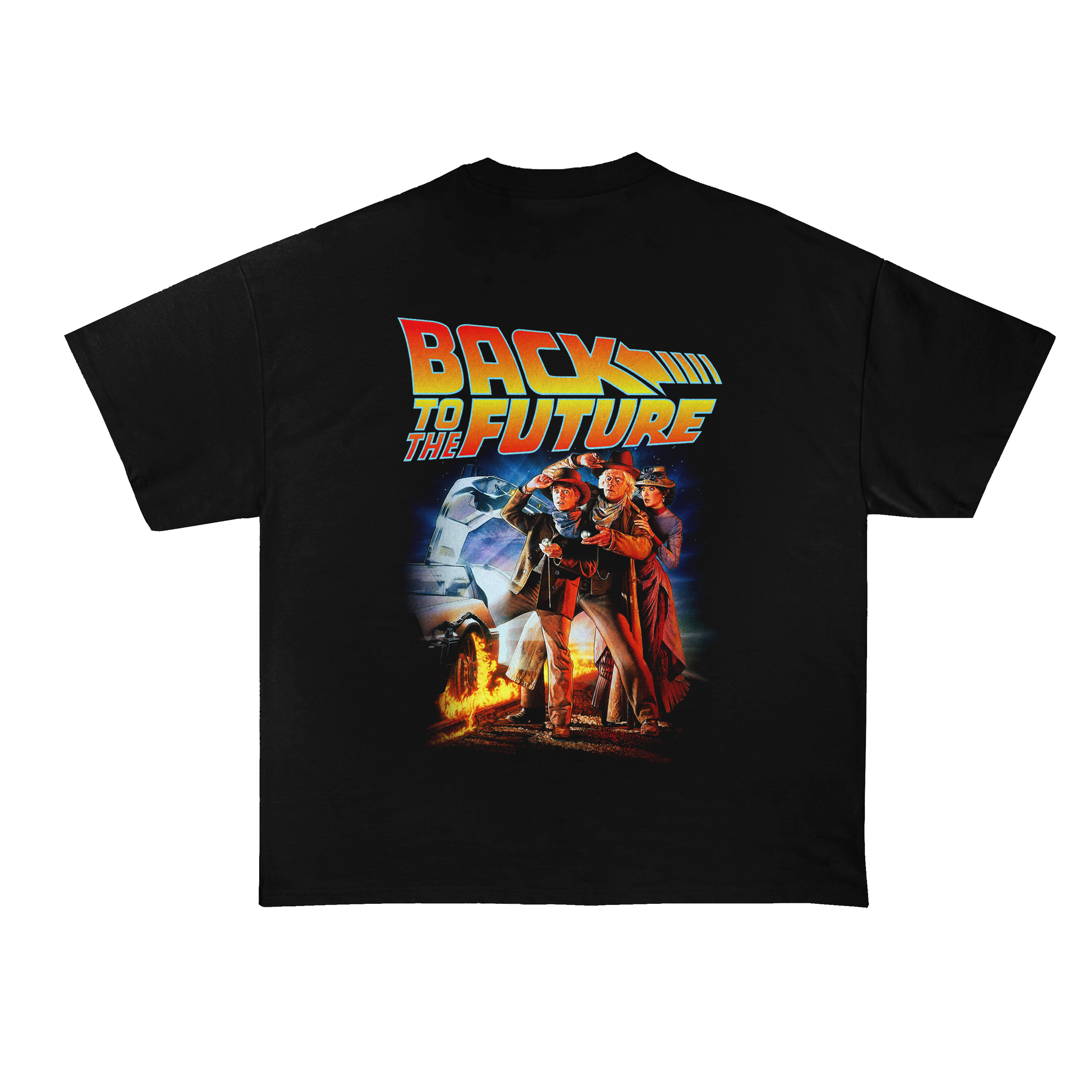 Back To The Future Graphic Oversized Tee