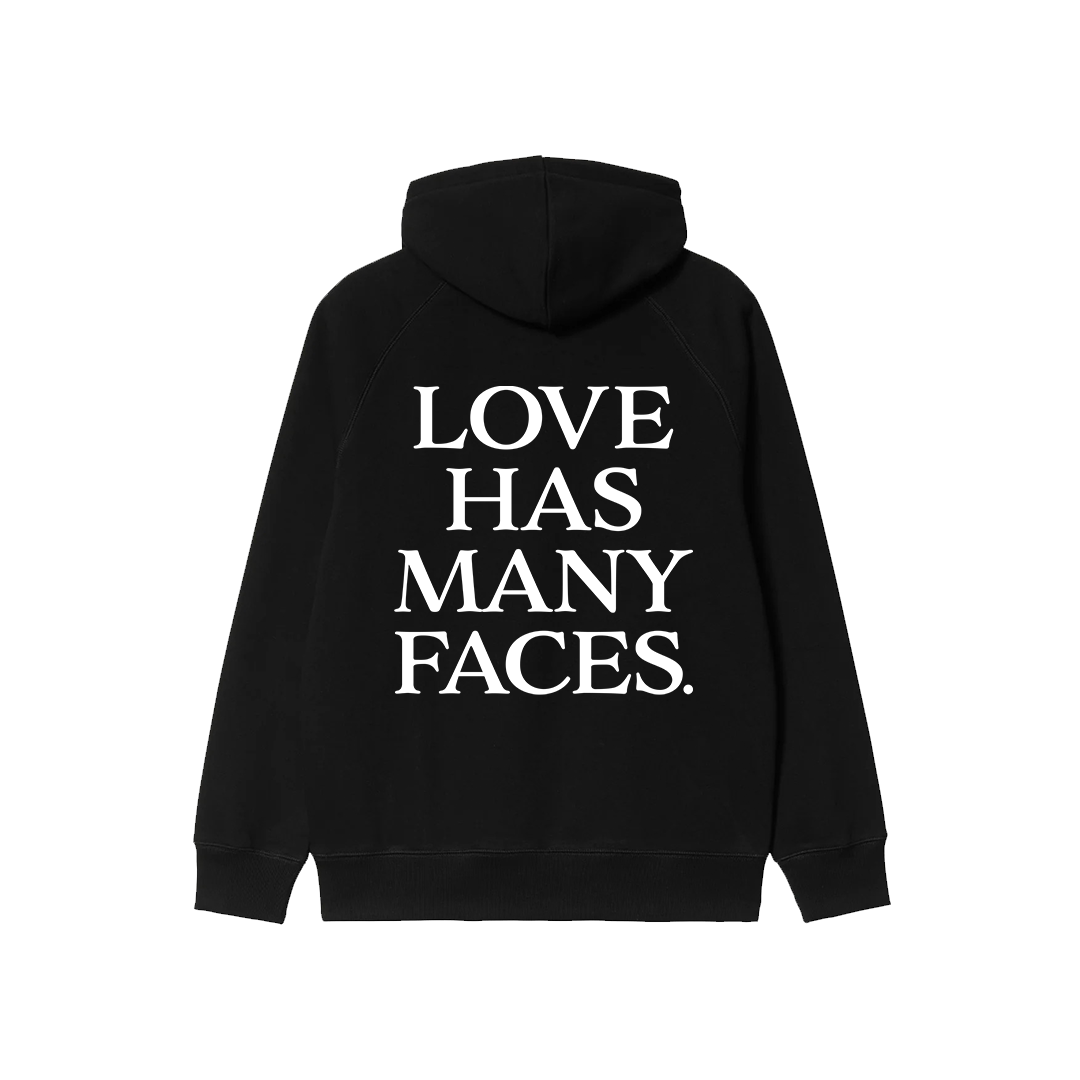 Love Has Many Faces Oversized Hoodie