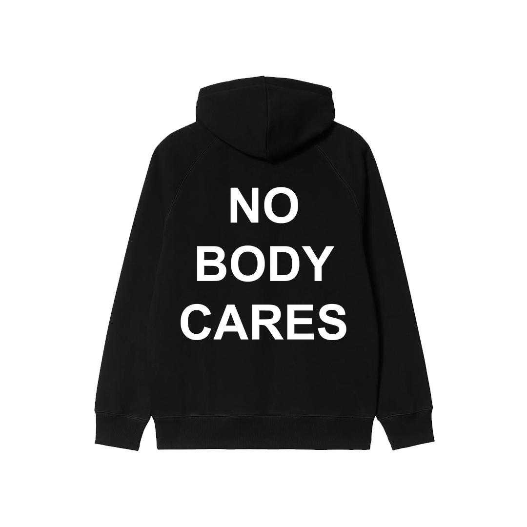 No Body Cares Oversized Hoodie