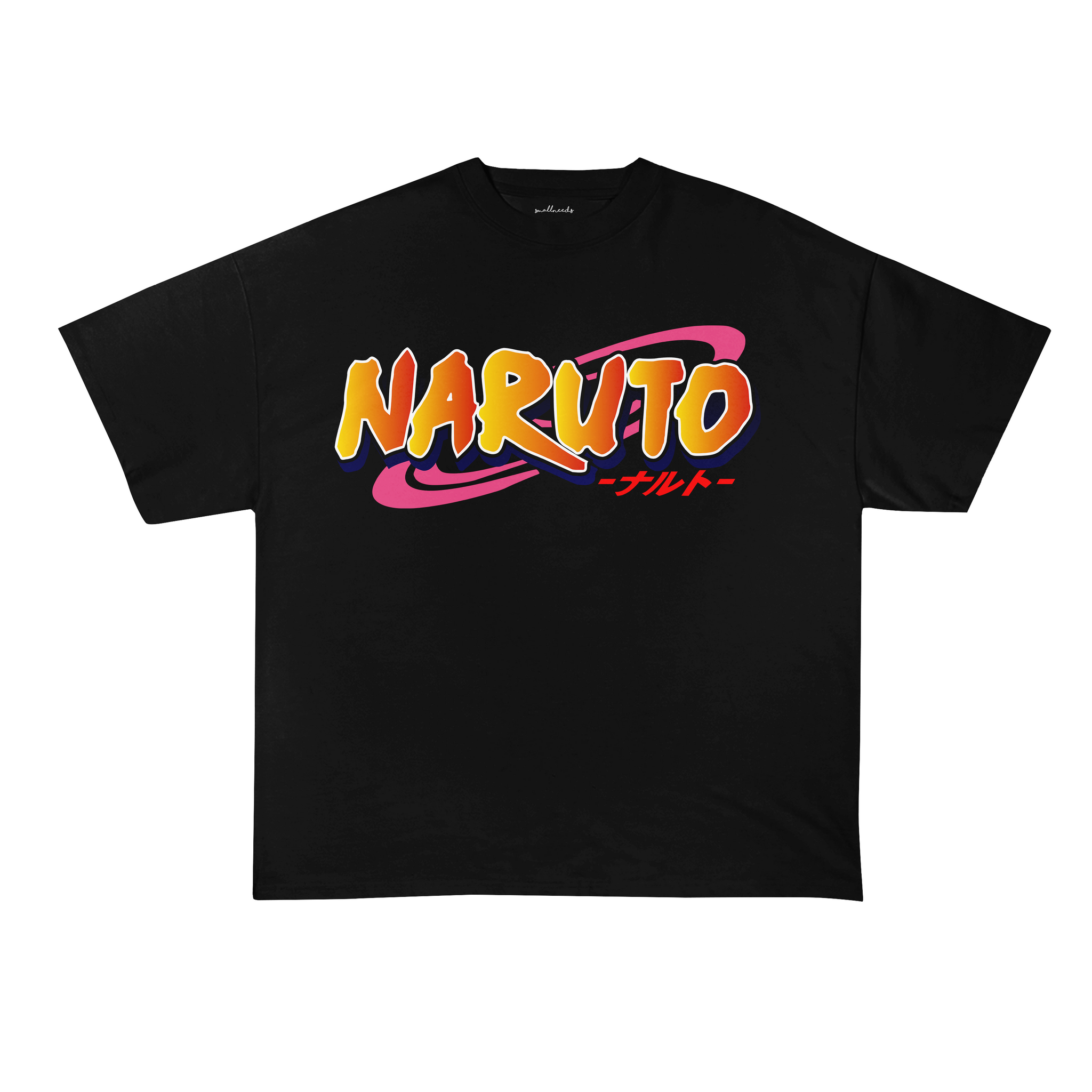 Naruto Logo Oversized T-Shirt