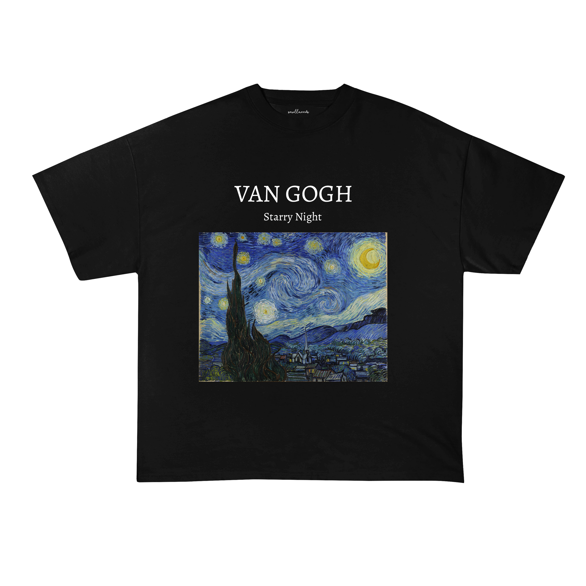 Van Gogh - Starry Night Oversized T-Shirt