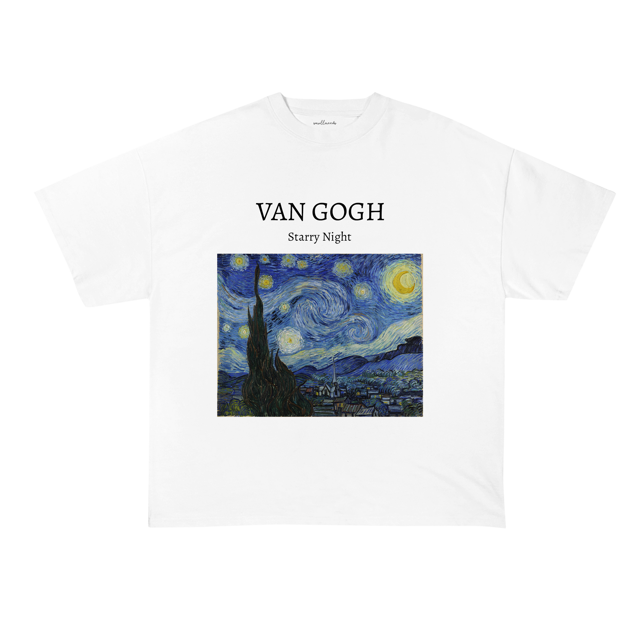 Van Gogh - Starry Night Oversized T-Shirt