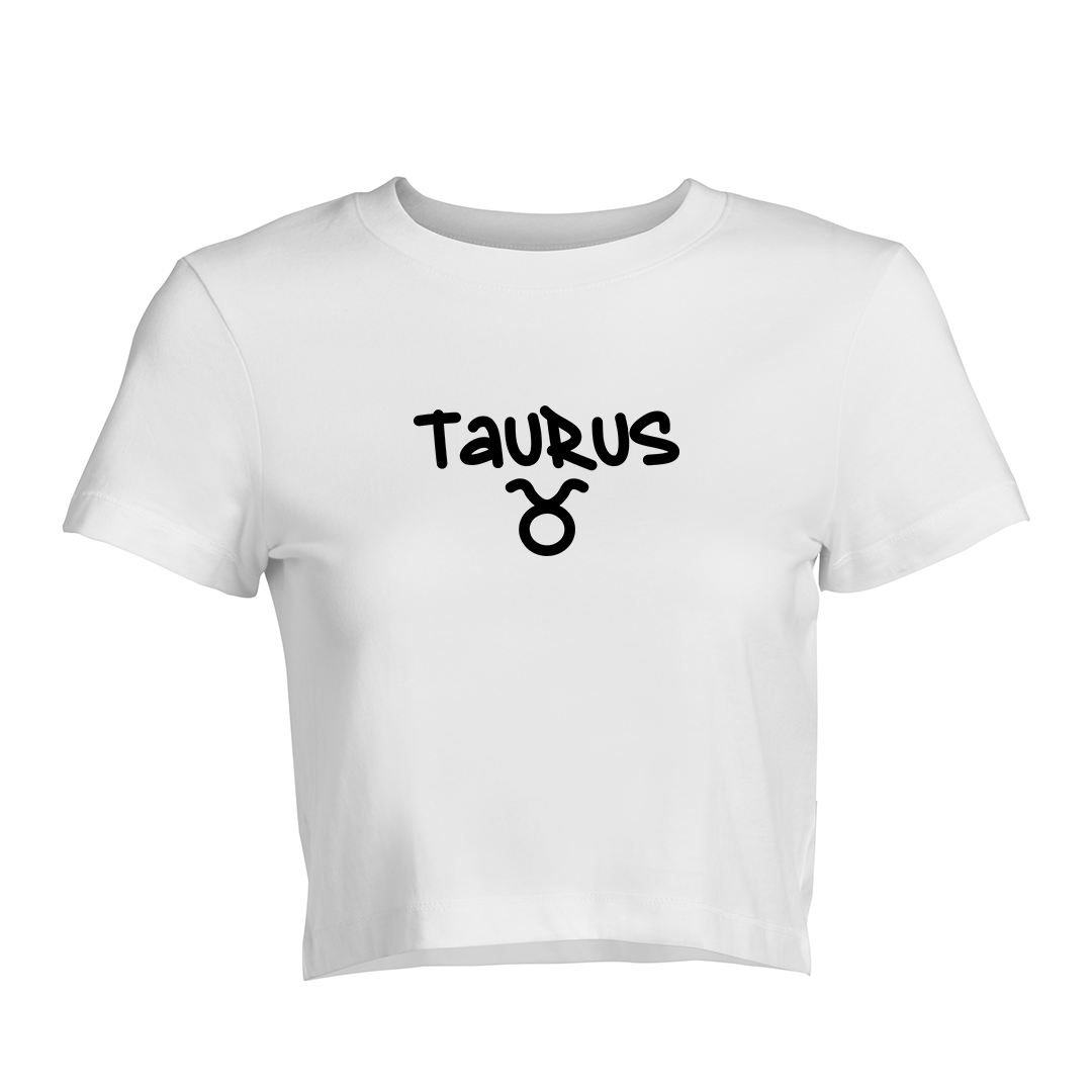 Zodiac Taurus Baby Tee | Crop Top