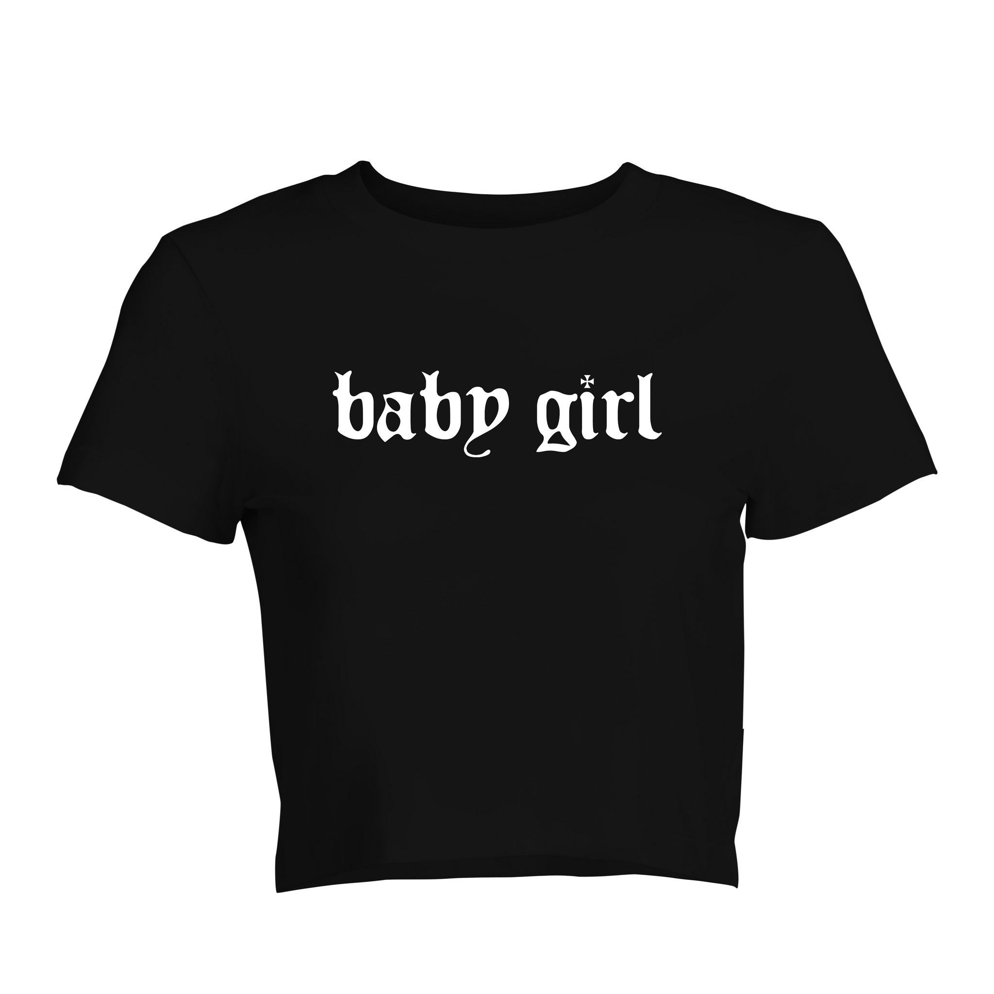 Baby Girl Baby Tee | Crop Top