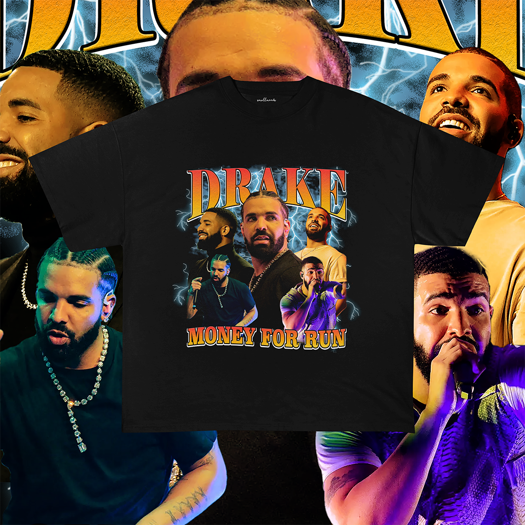 Drake Money For Run Oversized T-Shirt