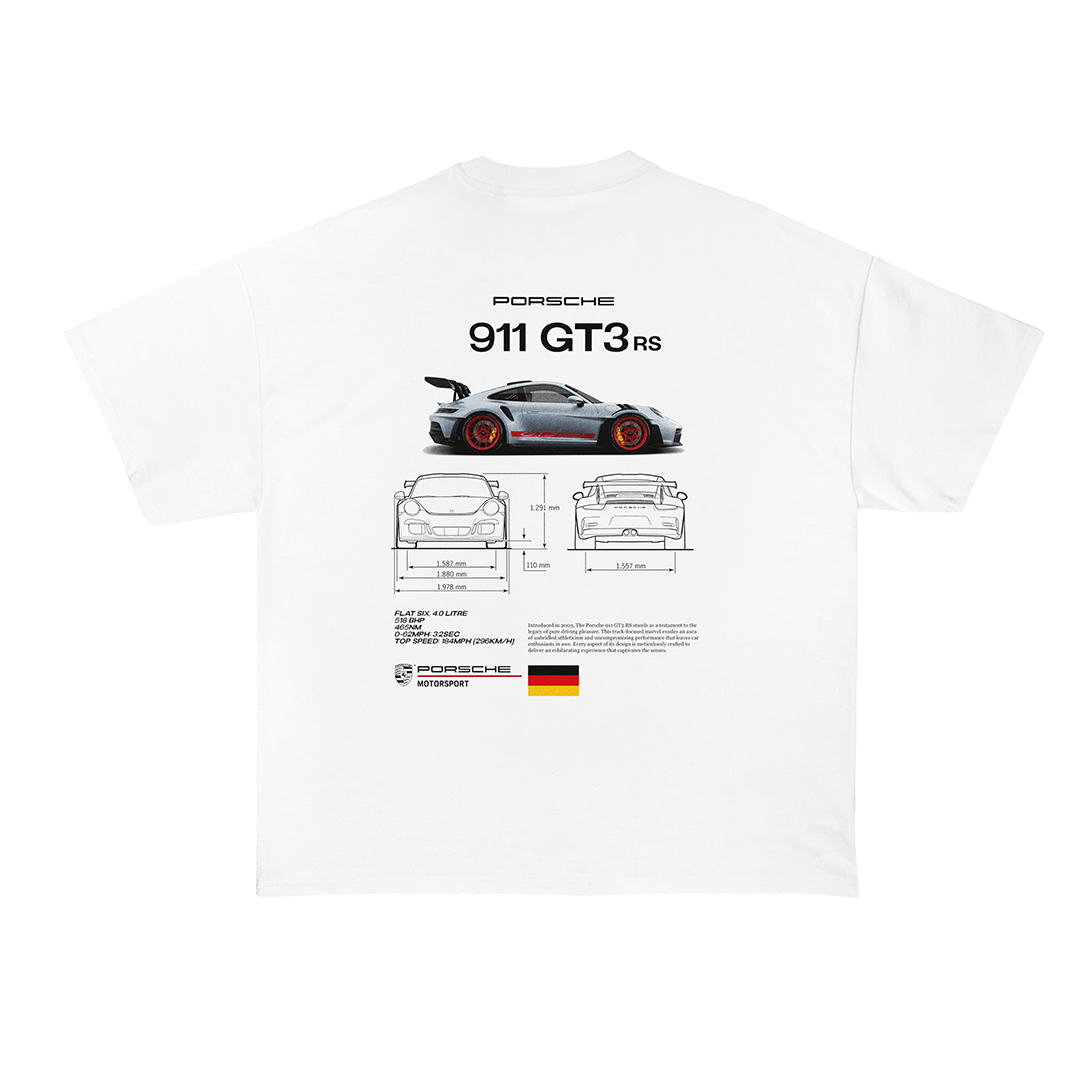 Porsche 911 GT3 RS Oversized T-Shirt