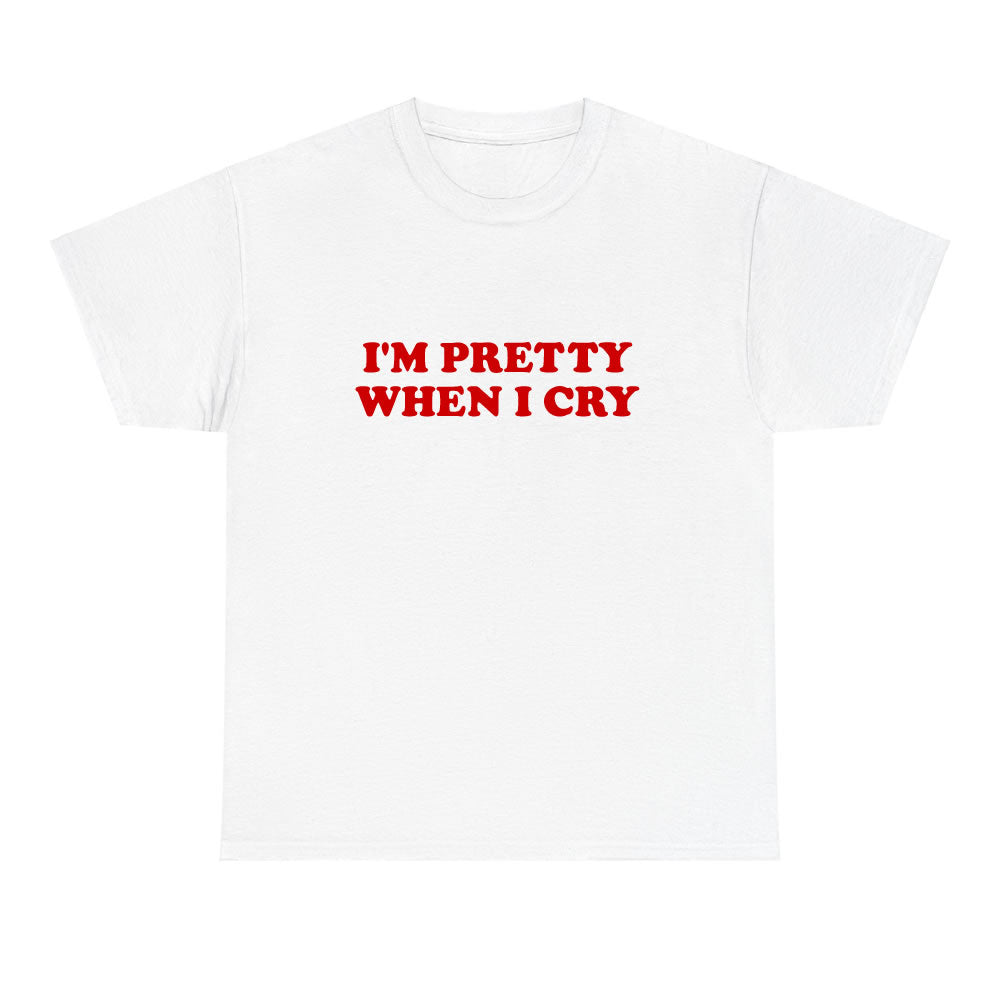 I’m Pretty When I Cry Oversized T-Shirt