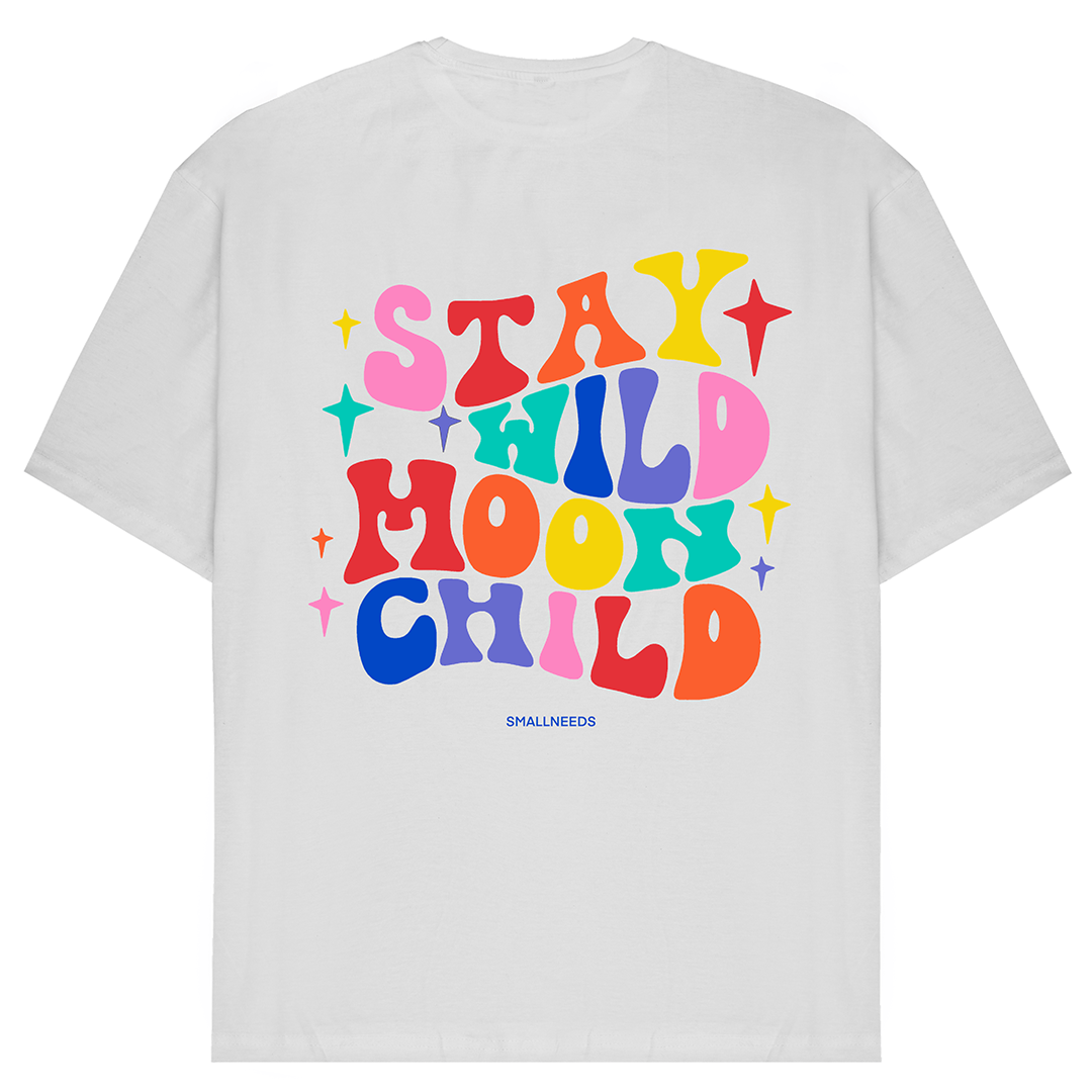 Stay Wild Moon Child Oversized T-Shirt