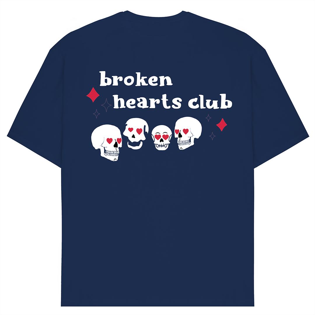 Broken Hearts Club Lost In Space Oversized T-Shirt