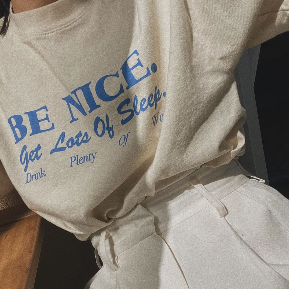 Be Nice Oversized T-Shirt
