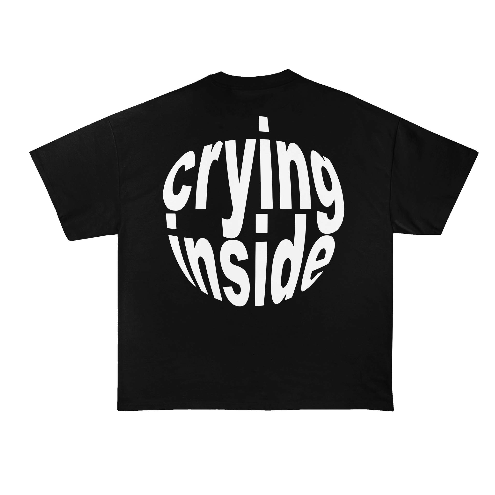 Crying Inside Oversized T-Shirt
