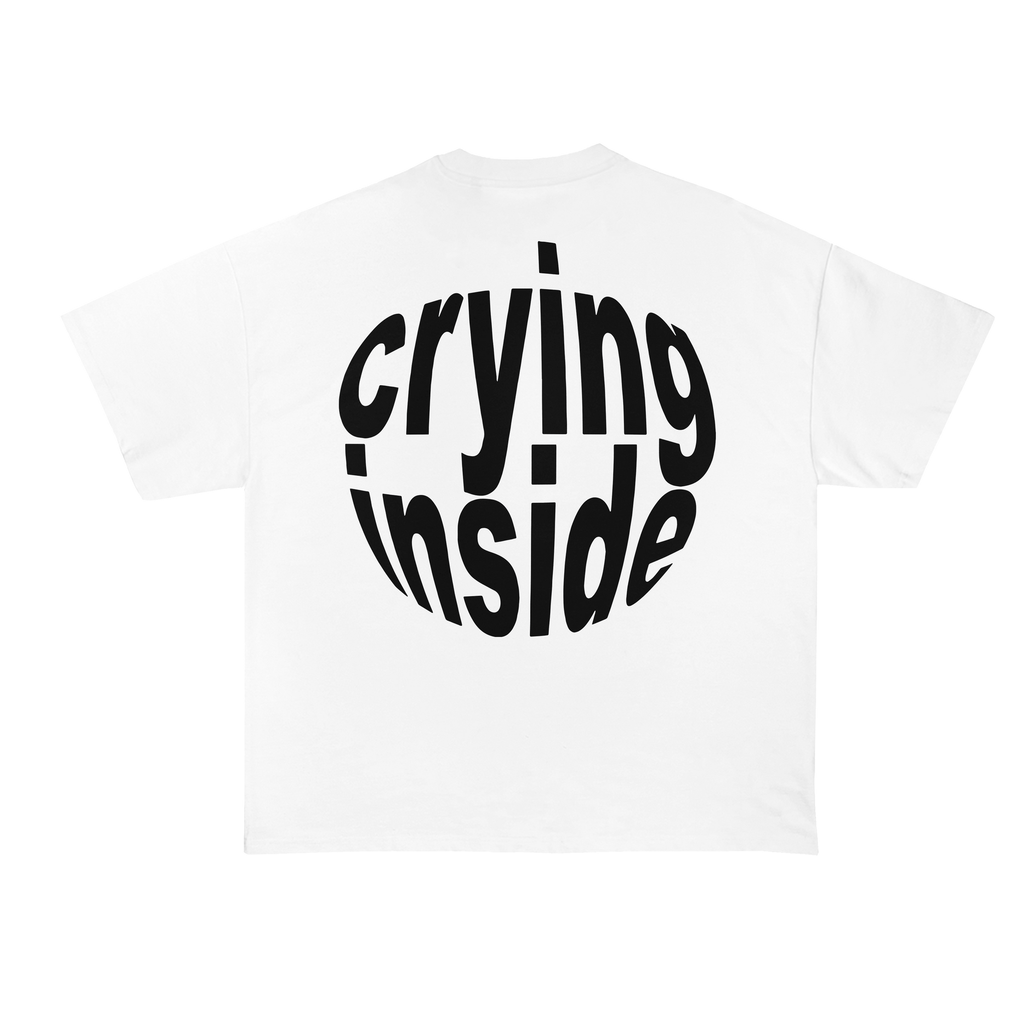 Crying Inside Oversized T-Shirt