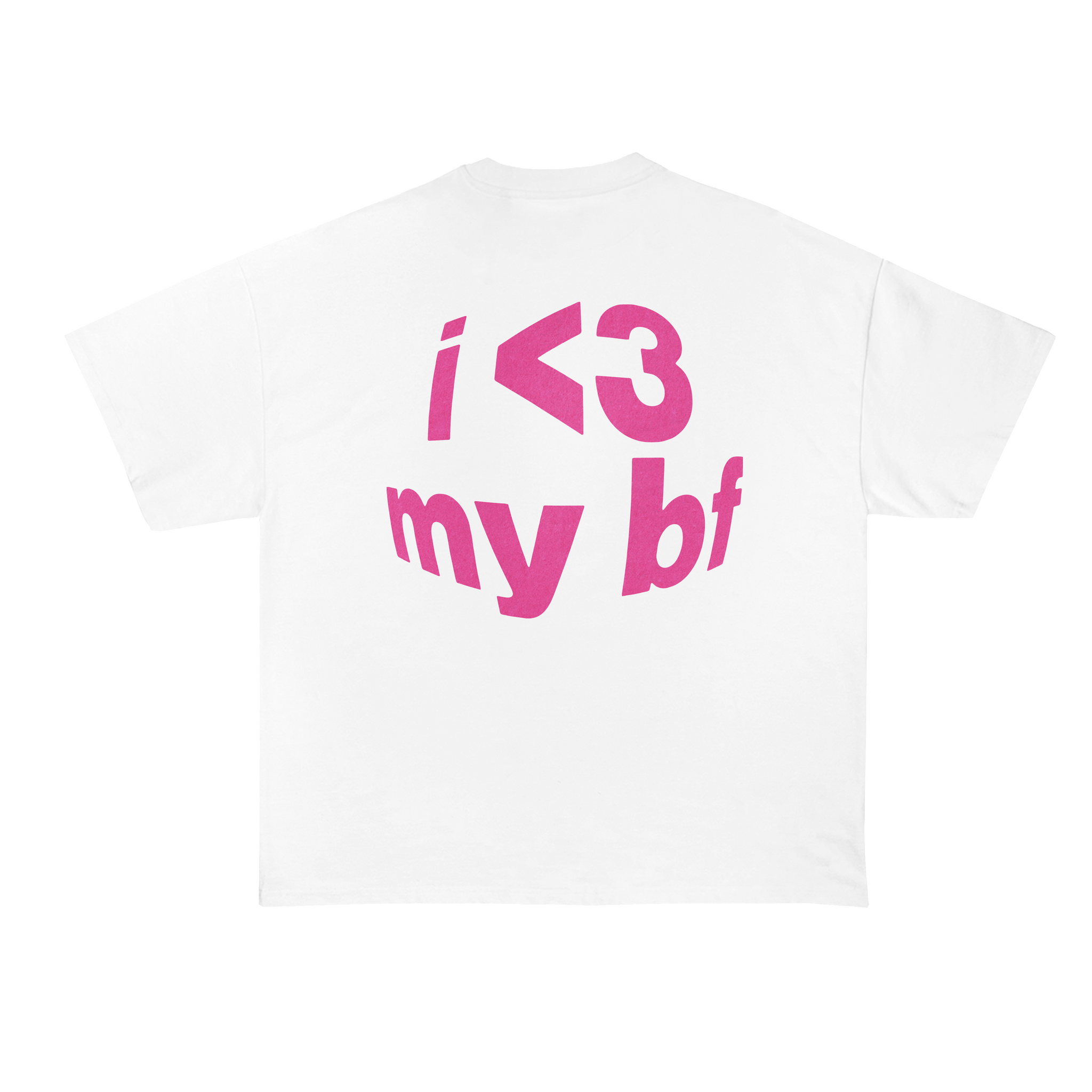 I <3 My BF Oversized T-Shirt
