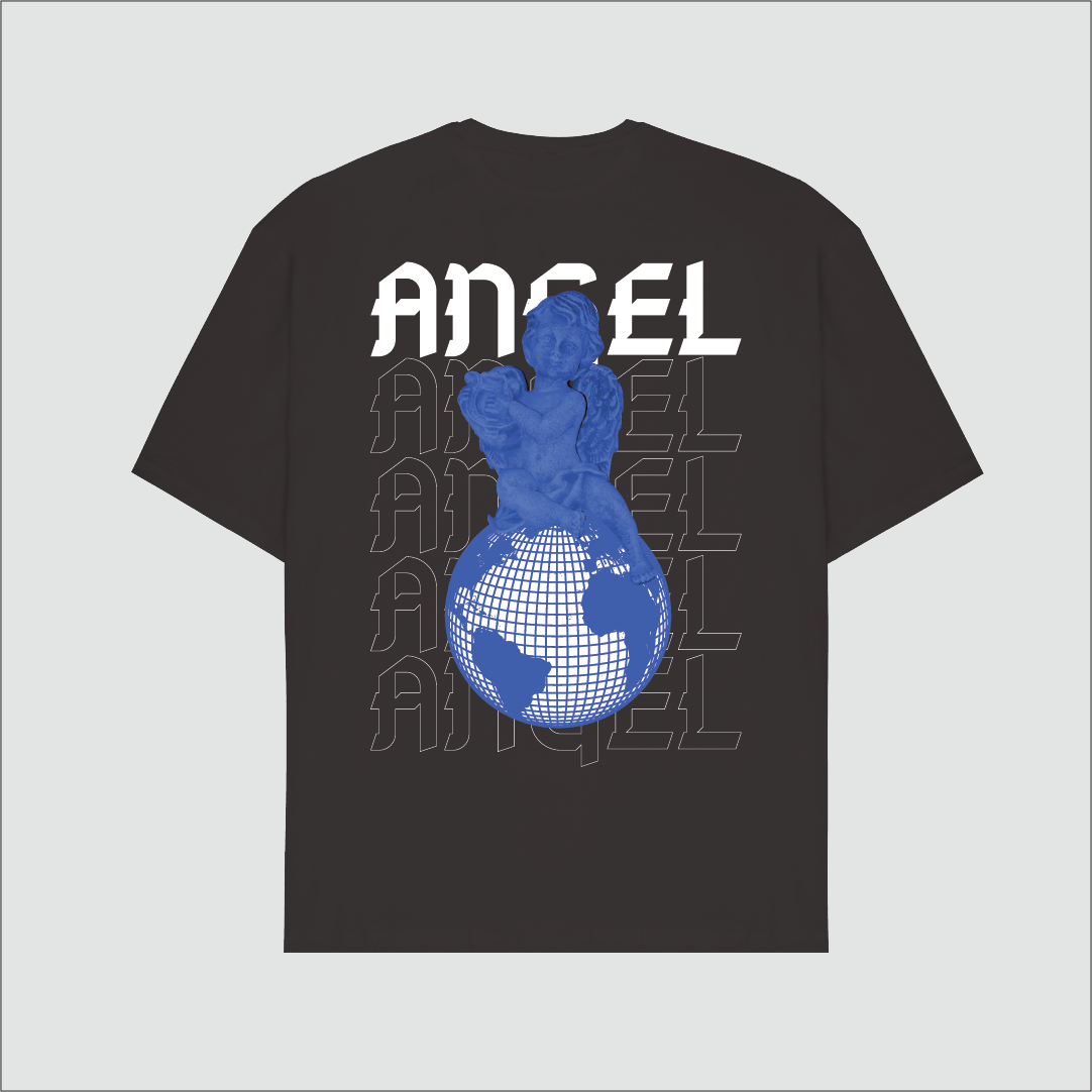 Angel on the Earth Oversized T-Shirt