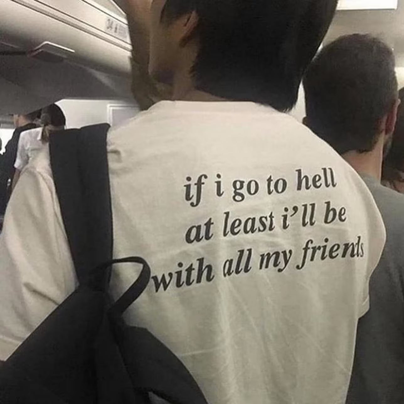 If I Go To Hell Oversized T-Shirt