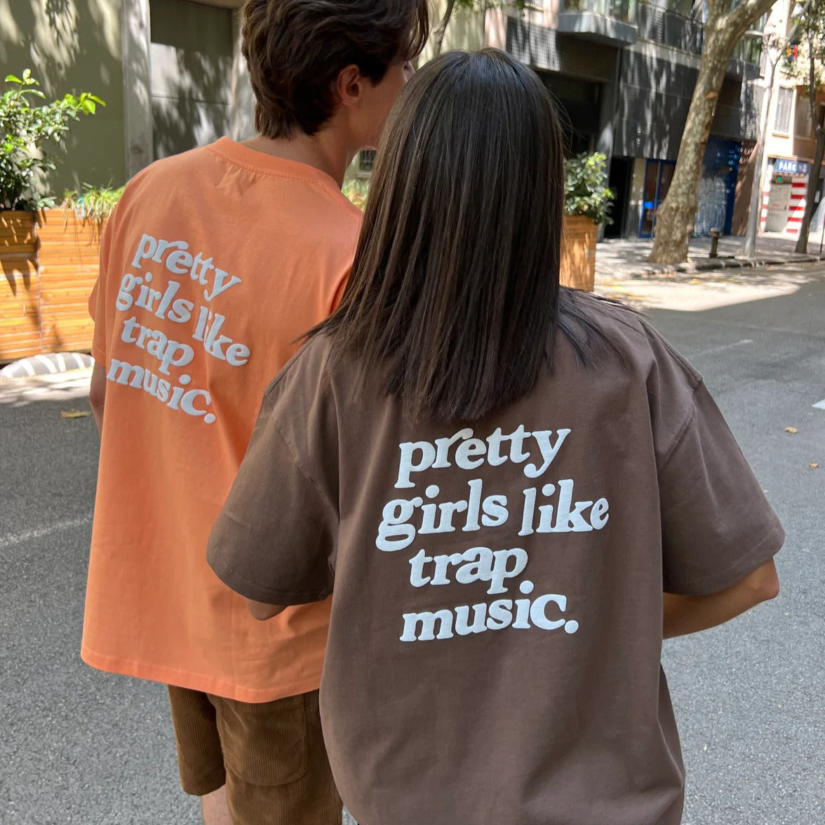 Pretty Girls Like Trap Music Oversized T-Shirt